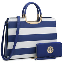 Load image into Gallery viewer, Dasein Tote Satchel Bag With Matching Wallet

