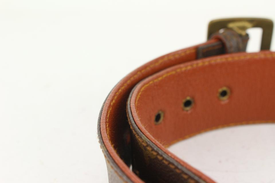 Louis Vuitton Ultra Rare Vintage Monogram Belt First Edition