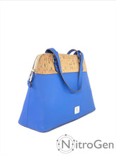 Load image into Gallery viewer, Ralph Lauren Hanway Cork Dome Satchel Tote
