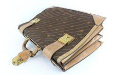画像をギャラリービューアに読み込む, Gucci (Ultra Rare) Monogram Luggage Brown Canvas Tote
