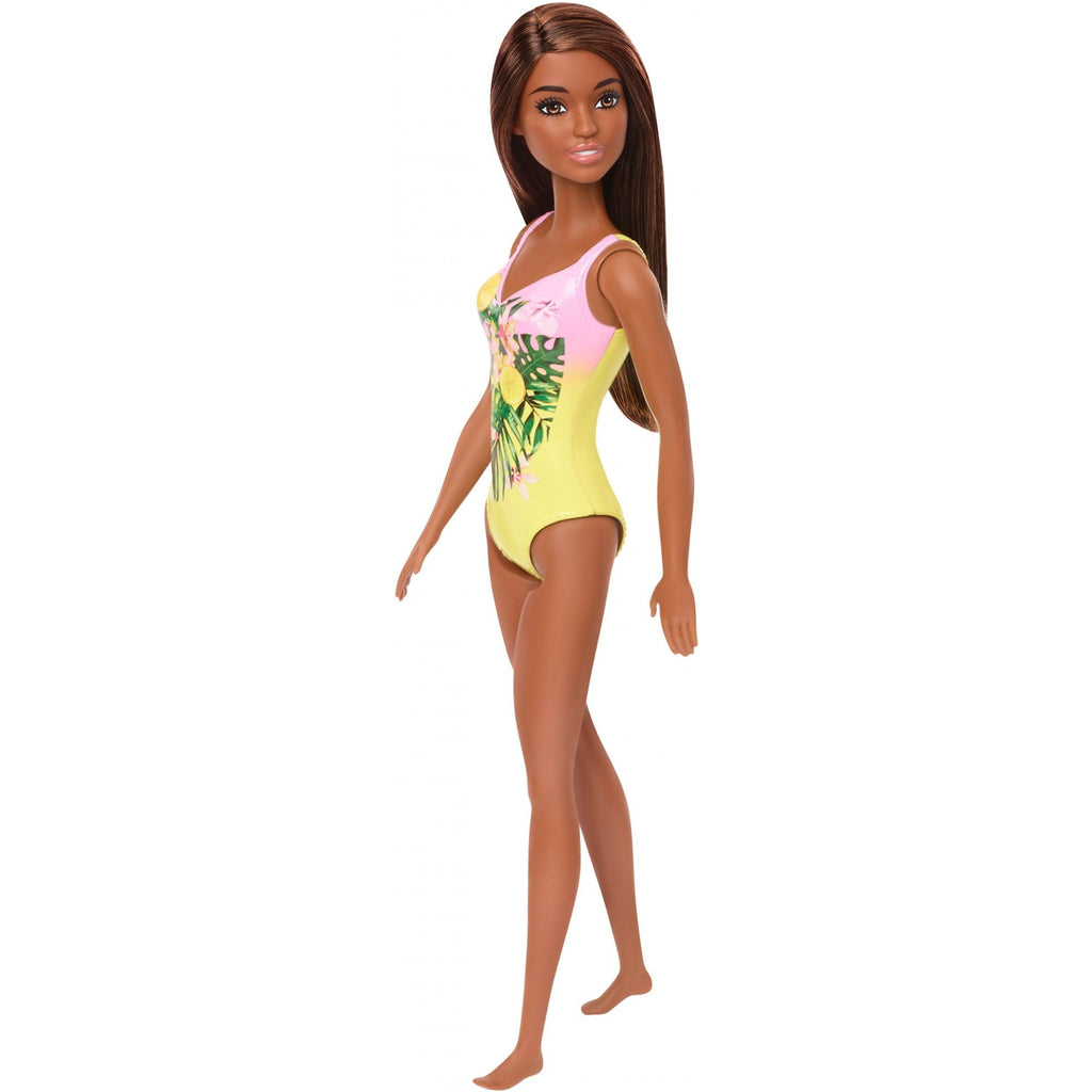 Barbie Doll, Brunette, Wearing Swimsuit