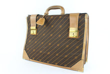 画像をギャラリービューアに読み込む, Gucci (Ultra Rare) Monogram Luggage Brown Canvas Tote
