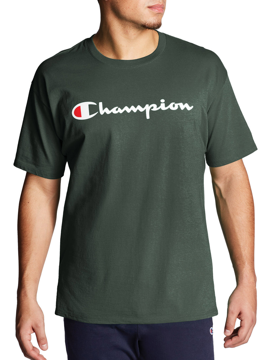 Champion Men's Script Classic Graphic Jersey Tee