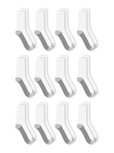 画像をギャラリービューアに読み込む, 12 PACK FRUIT OF THE LOOM ATHLETIC SOCKS - slvhasitall
