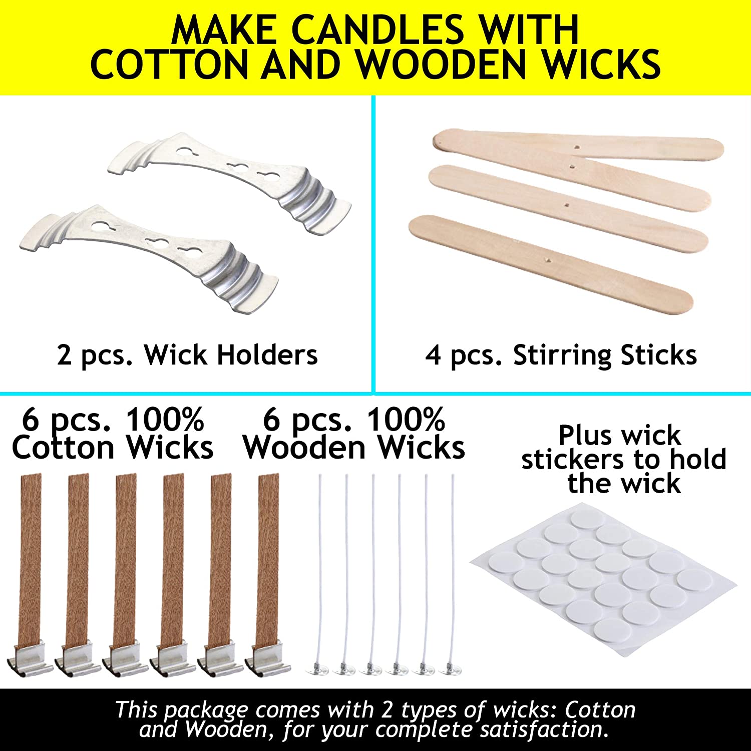 Kronictron Complete Candle Making Kit Supplies