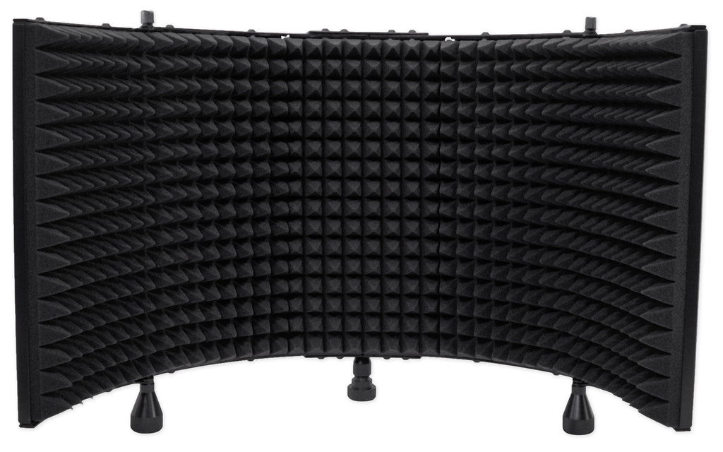 Pro Recording Studio Microphone+Isolation Shield+Mount+Filter+Stand