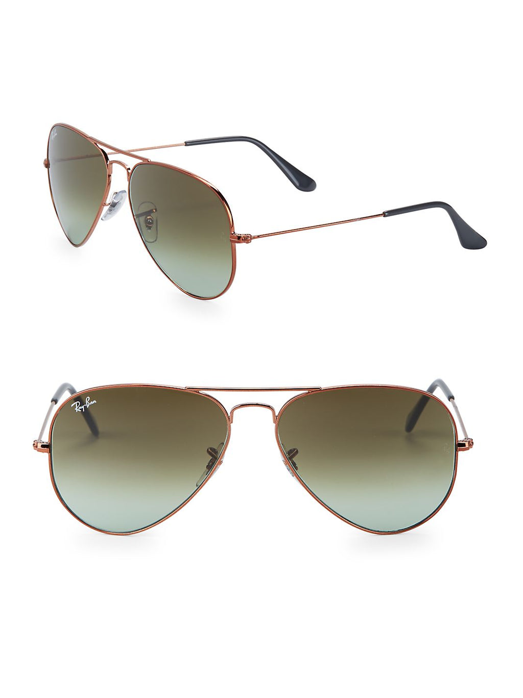 Ray-Ban Men's Aviator Tortoiseshell Aviator Sunglasses