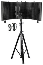Load image into Gallery viewer, Pro Recording Studio Microphone+Isolation Shield+Mount+Filter+Stand
