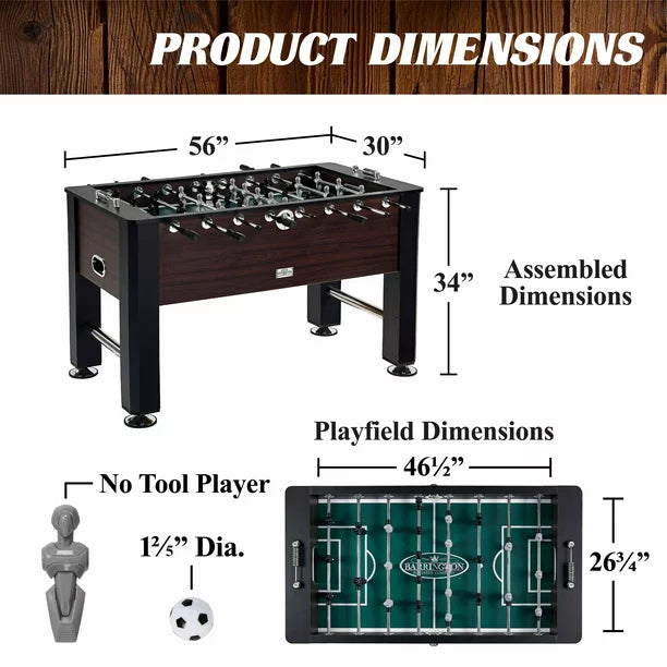Premium Furniture Foosball Soccer Table