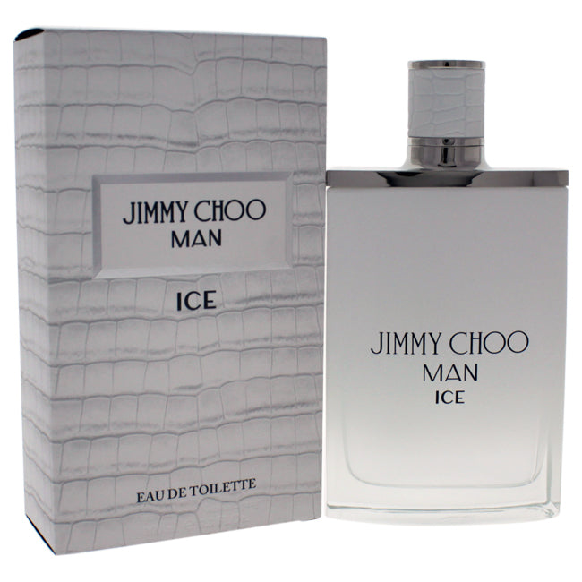 Jimmy Choo Man Ice Eau de Toilette, Cologne for Men, 3.3 Oz