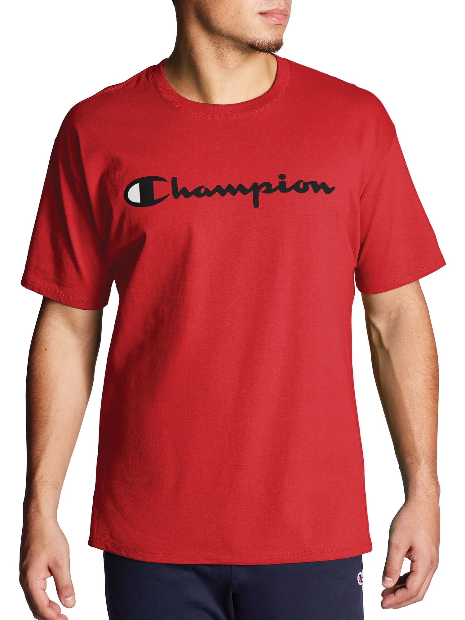 Champion Men's Script Classic Graphic Jersey Tee