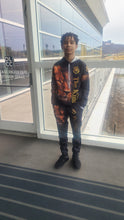 Load image into Gallery viewer, Men&#39;s King Lion Printed Hooded Sweater Set - slvhasitall
