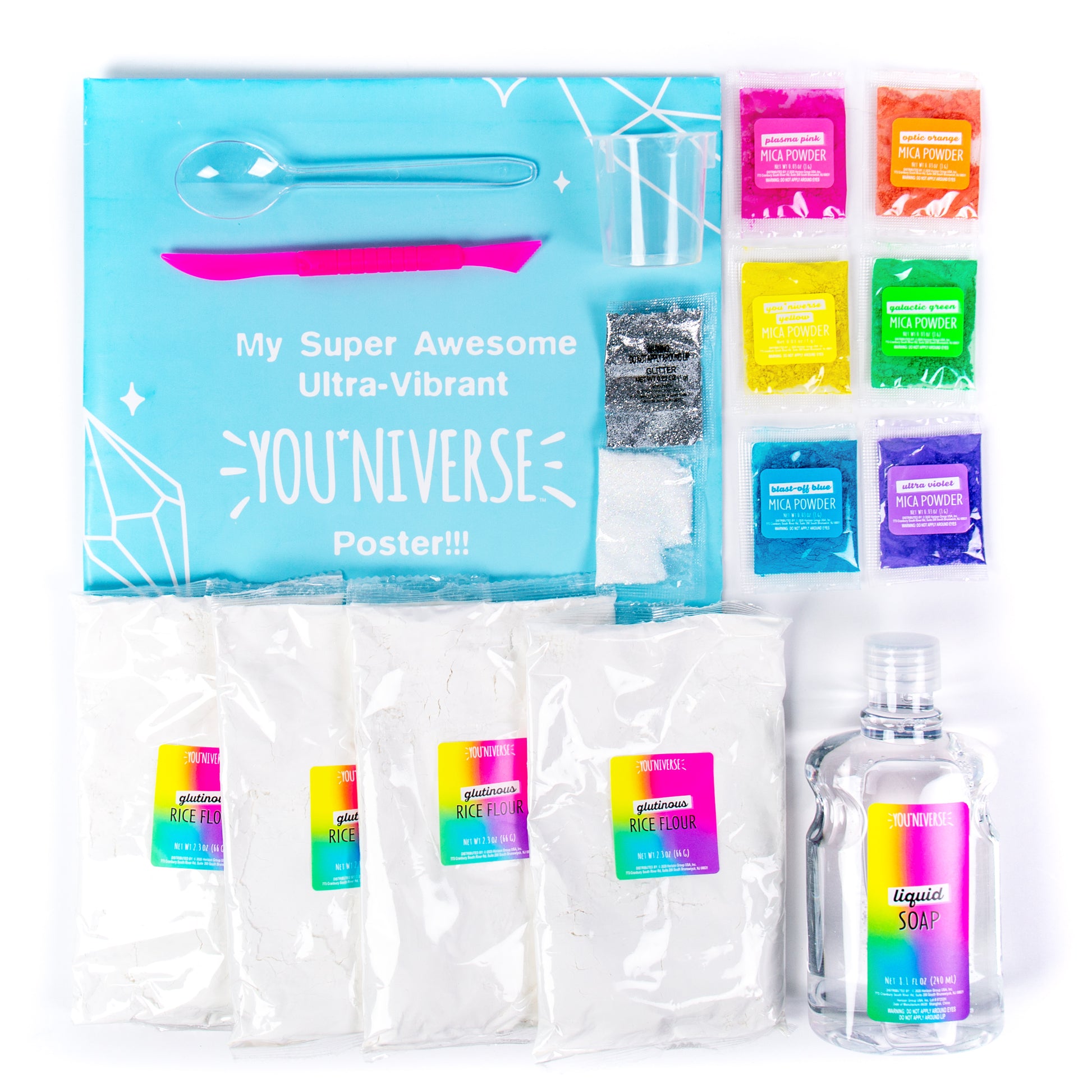 YOUniverse Sparkling Squishy Soaps Making kit