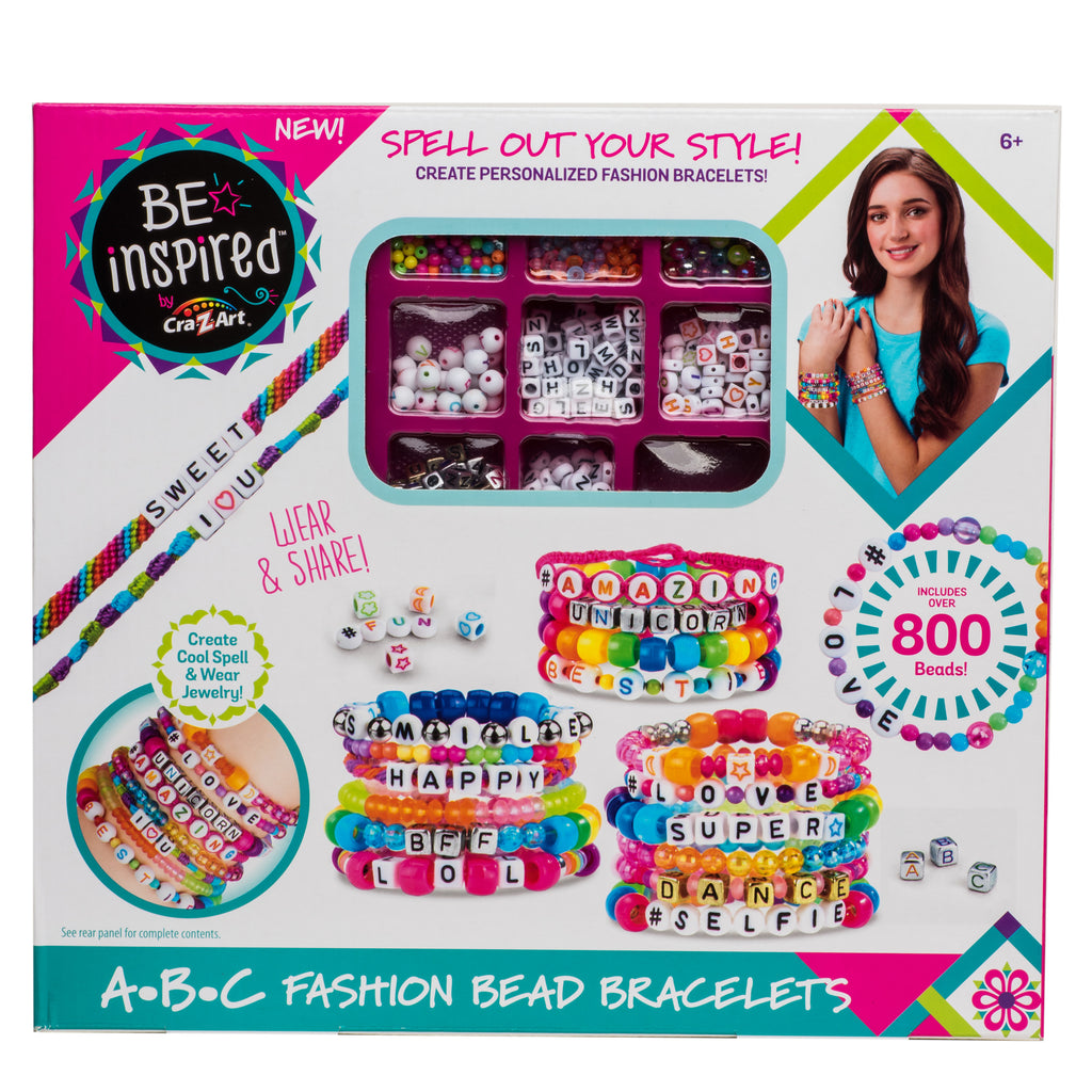 Cra-Z-Art  ABC Fashion Bead Bracelet Set