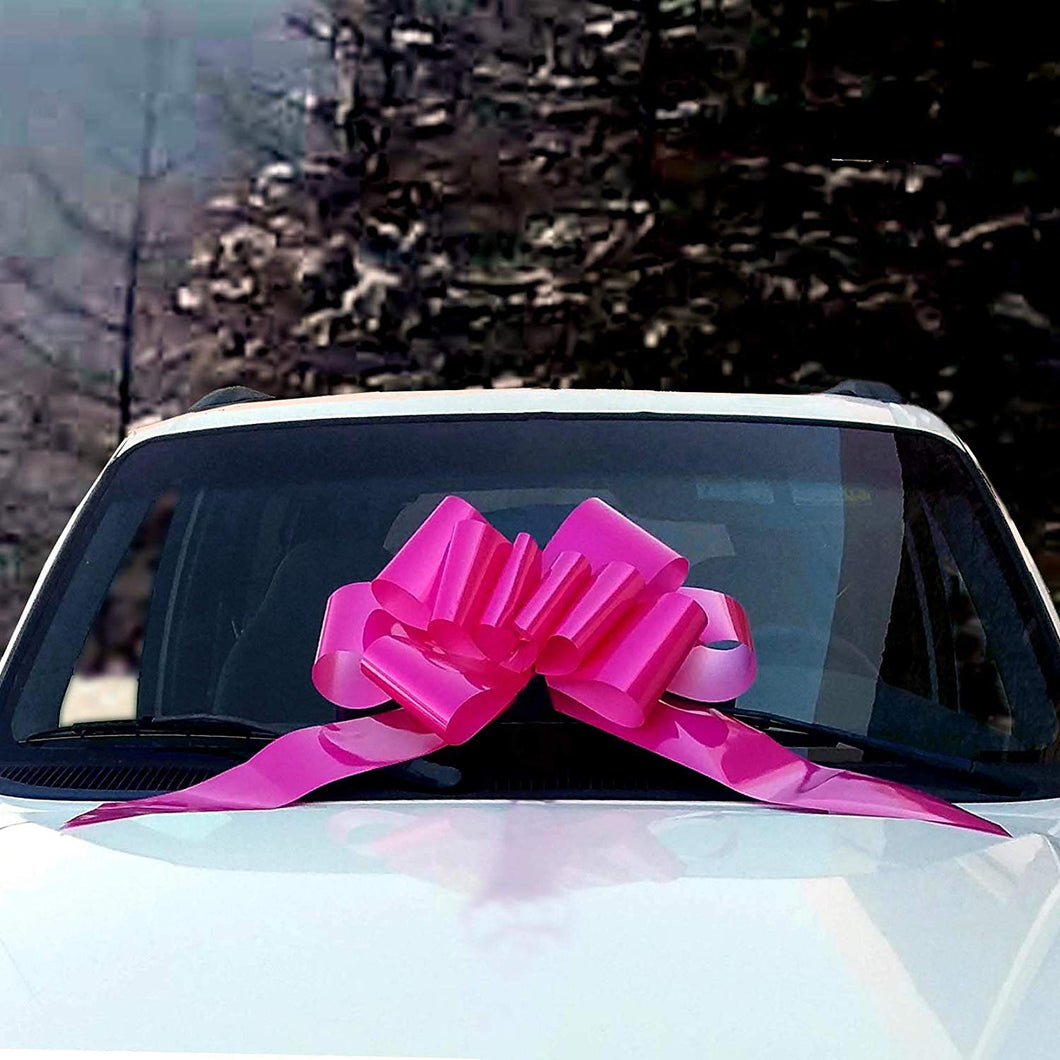 Big Car Breast Cancer Awareness Bow Gift Ribbon