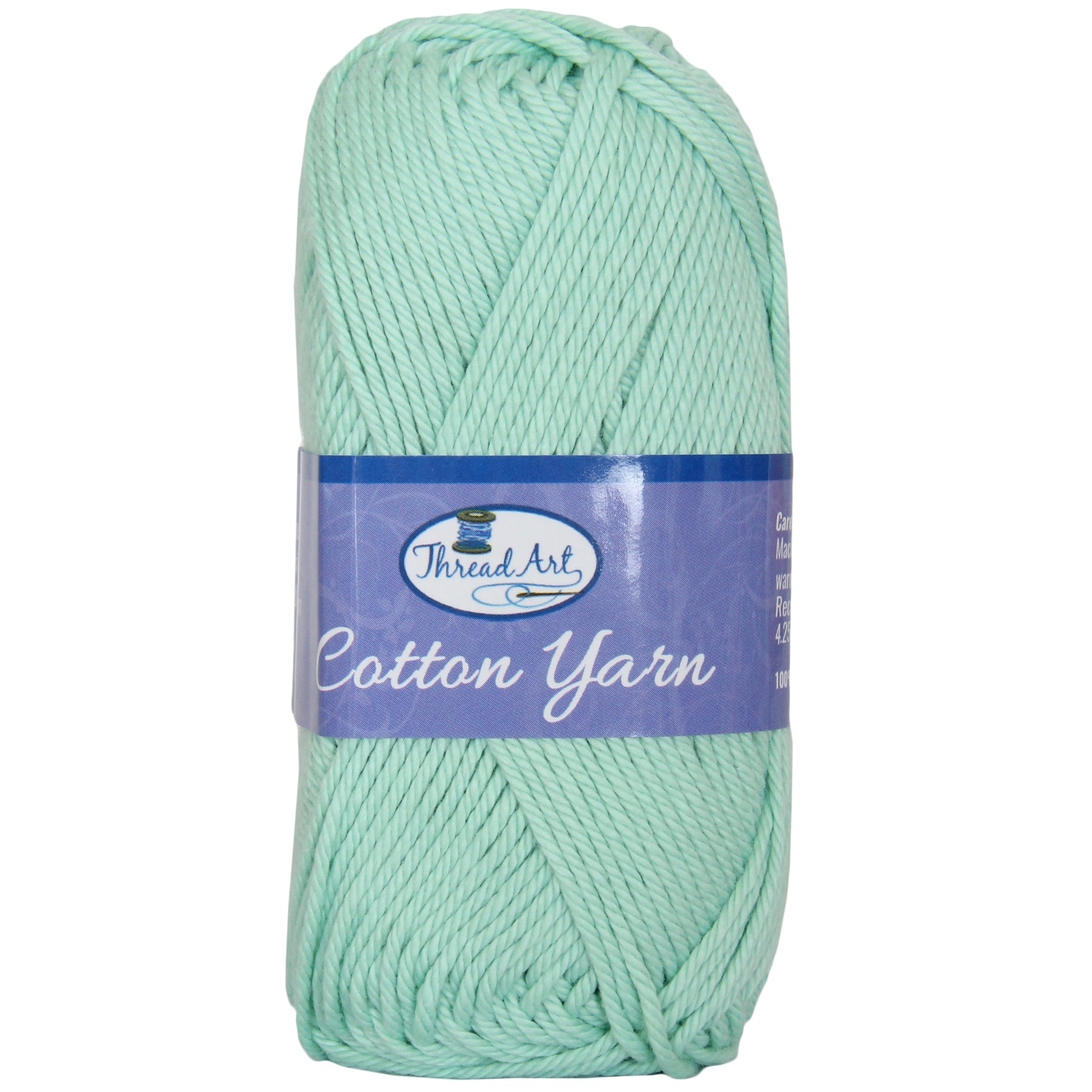 Threadart 100% Pure Cotton Crochet Yarn  Lavender ,30 Colors Available
