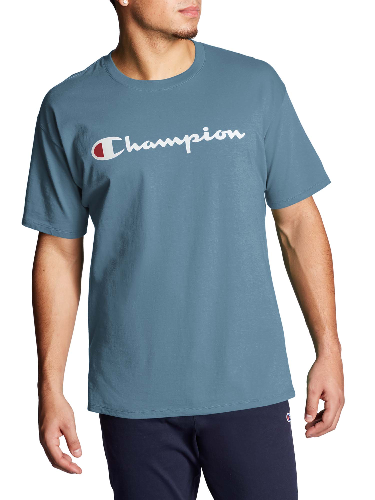 Champion Men's Script Classic Graphic Jersey Tee