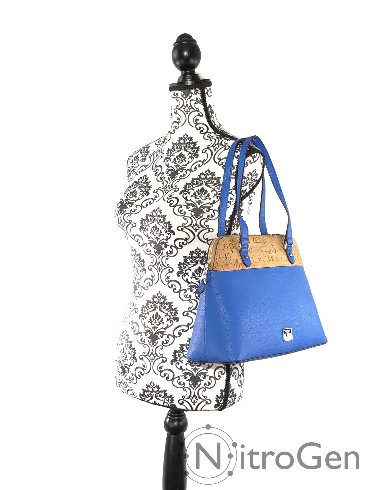 Ralph Lauren Hanway Cork Dome Satchel Tote