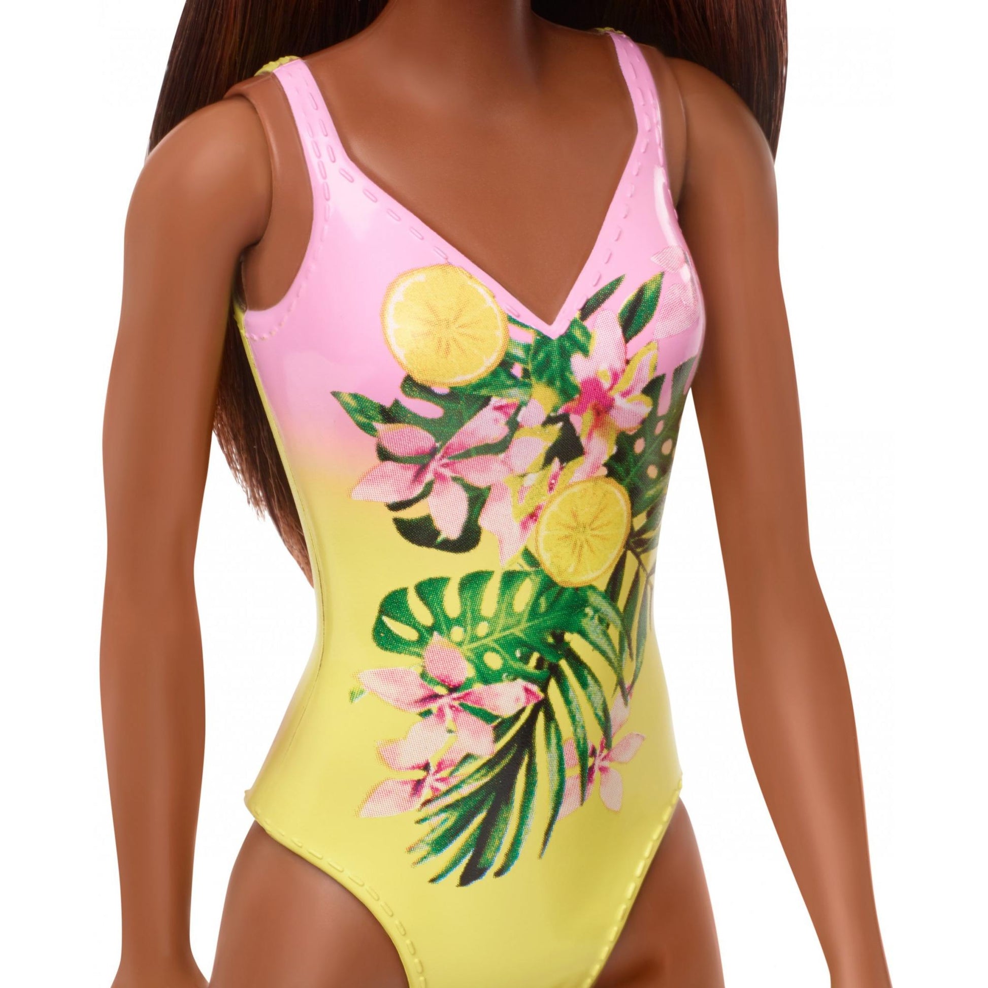 Barbie Doll, Brunette, Wearing Swimsuit