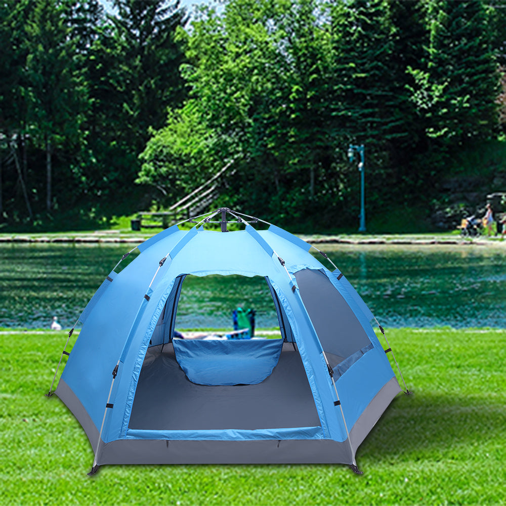 MDHAND 3-4 Person Automatic Family Instant Pop Up Waterproof Tent