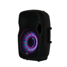 Load image into Gallery viewer, Acoustic Audio Bluetooth Flashing LED Speaker with Mic and Stand
