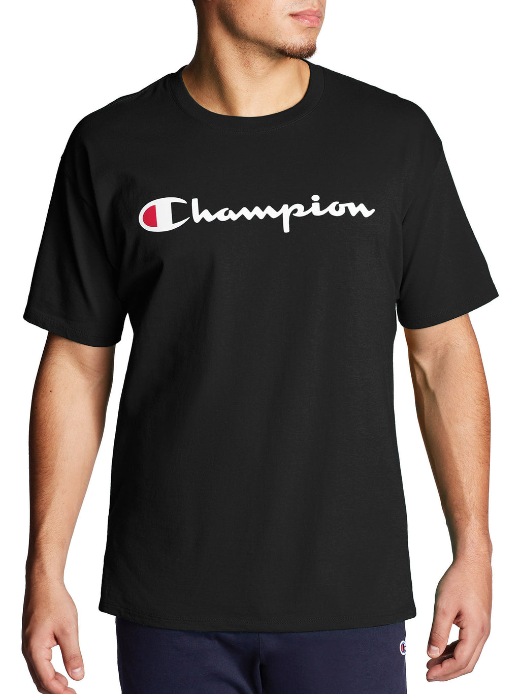 Champion Men's Script Classic Graphic Jersey Tee