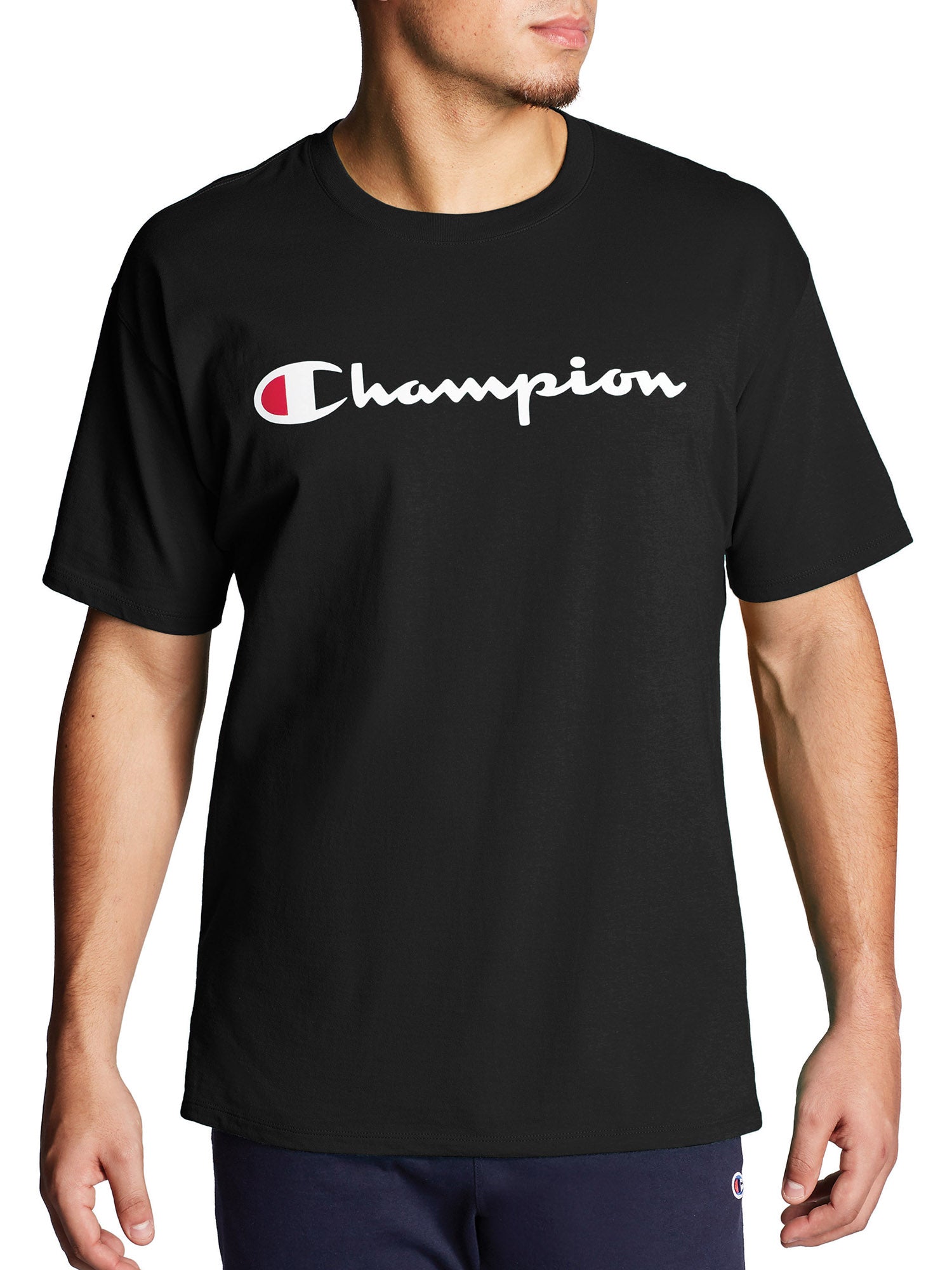 Champion Men's Script Classic Graphic Jersey Tee