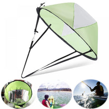 Load image into Gallery viewer, Rowing Boats Wind Fold Up Sail Kayak Canoe Accessory
