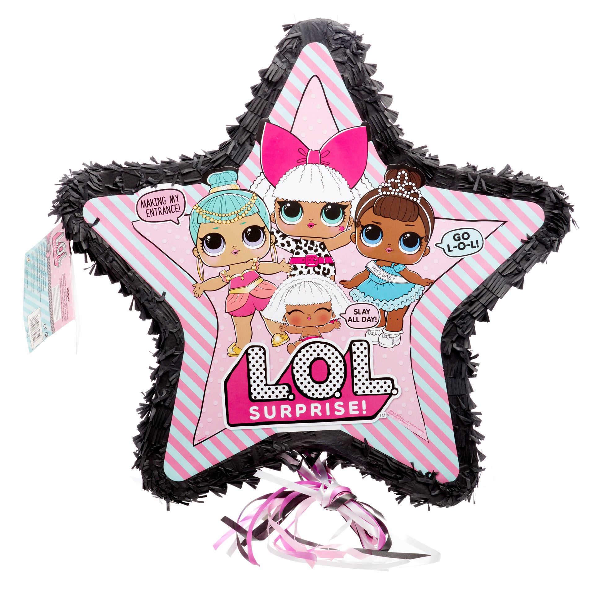 LOL Surprise Shaped Flat Drum Pinata