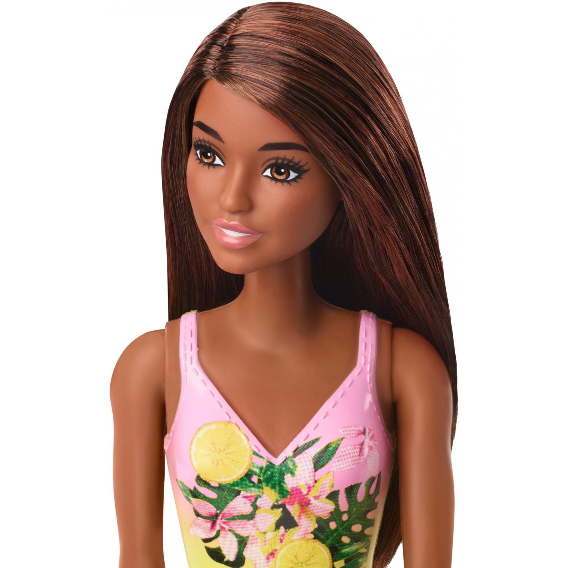 Barbie Doll, Brunette, Wearing Swimsuit