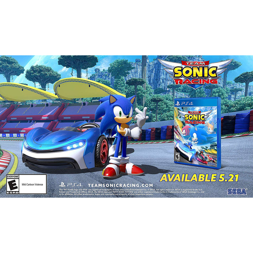 Team Sonic Racing, Sega, PlayStation 4