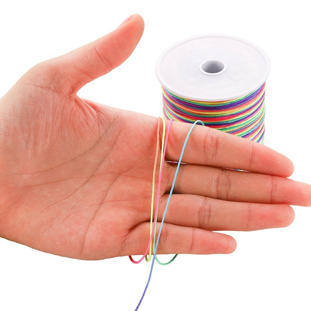 Colorful Cotton  Nylon Cord Thread String