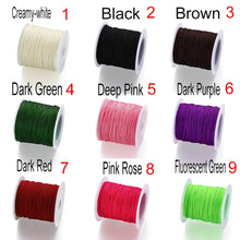 画像をギャラリービューアに読み込む, Colorful Cotton  Nylon Cord Thread String
