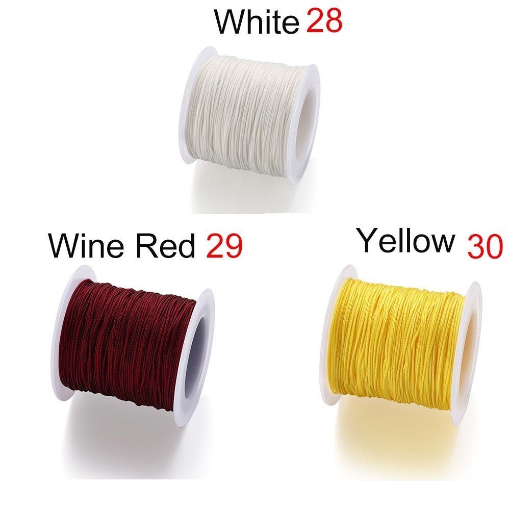 Colorful Cotton  Nylon Cord Thread String