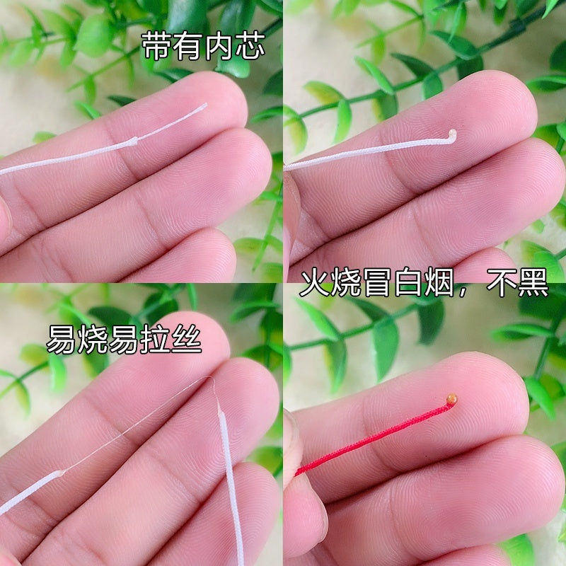 Colorful Cotton  Nylon Cord Thread String