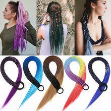 画像をギャラリービューアに読み込む, Benehair 4 Strands Senegalese Twist Braids Ponytail
