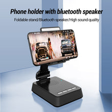 Load image into Gallery viewer, Portable Wireless Bluetooth Mobile Phone Stand Speaker 3.0
