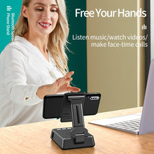 Load image into Gallery viewer, Portable Wireless Bluetooth Mobile Phone Stand Speaker 3.0
