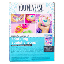 Load image into Gallery viewer, YOUniverse Sparkling Squishy Soaps Making kit
