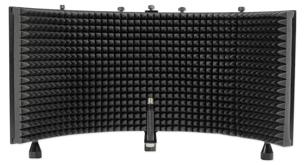Pro Recording Studio Microphone+Isolation Shield+Mount+Filter+Stand