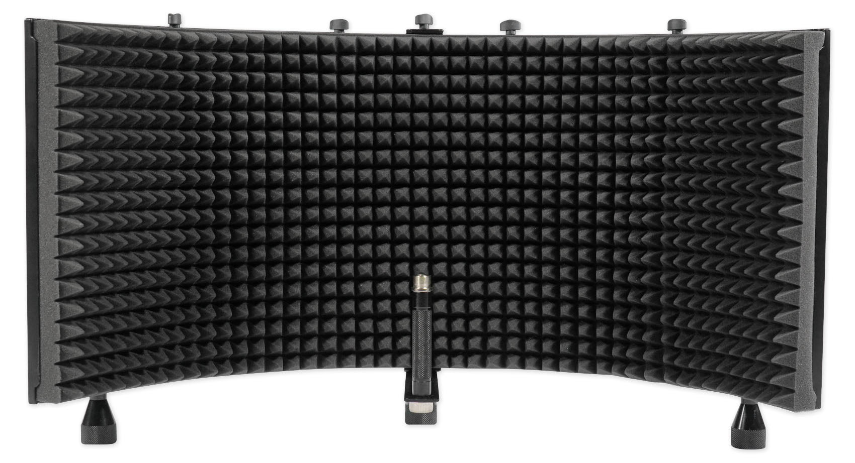 Pro Recording Studio Microphone+Isolation Shield+Mount+Filter+Stand