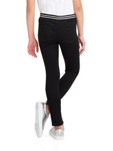 画像をギャラリービューアに読み込む, Girls Rib Waist Skinny Jeans Slim Sizes 5-18
