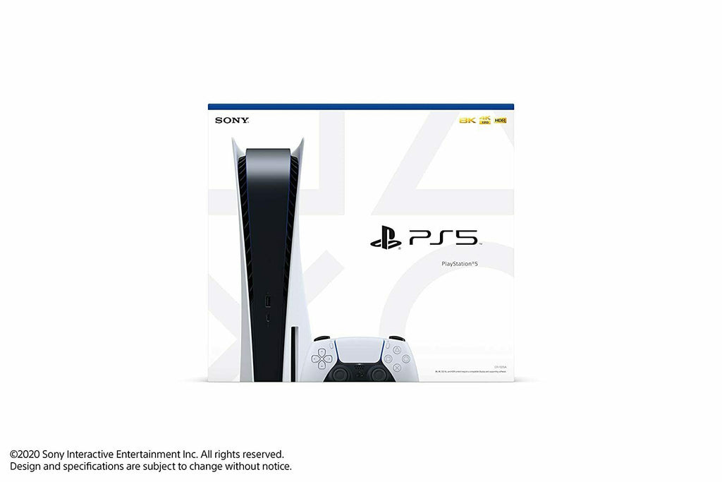 Sony Playstation 5 Disc Version with Extra DualSense Wireless Controller