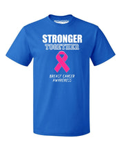 Load image into Gallery viewer, Stronger Together Breast Cancer  Men&#39;s T-shirt
