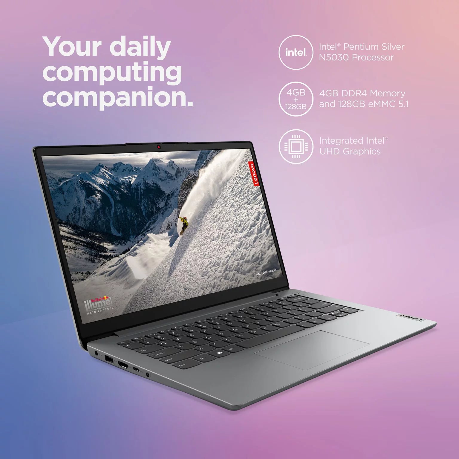 Lenovo Ideapad 1i, 14.0" Laptop
