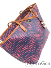Load image into Gallery viewer, Ralph Lauren Delwood Coated Canvas Leather Tote
