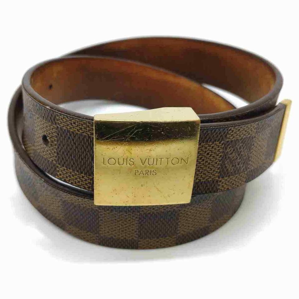 Louis Vuitton Damier Ebene Belt Ceinture Carre