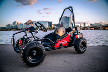 Load image into Gallery viewer, Powersports  Gas Powered Go Kart - Red and Black
