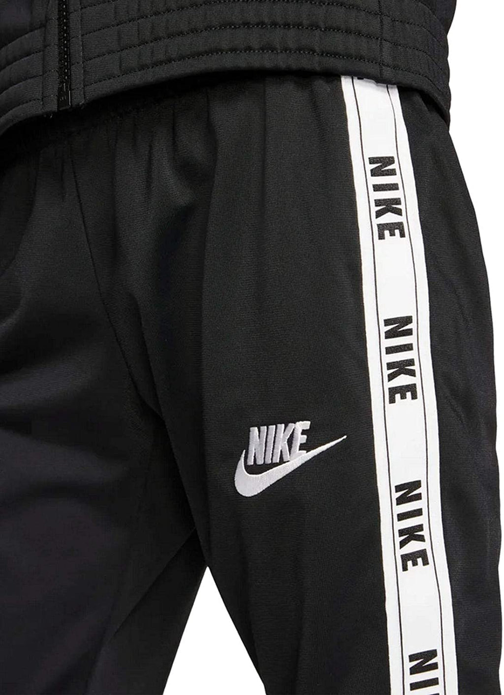 Nike Pants and Jacket Girls Clothing Set Size L, Color: Black/White