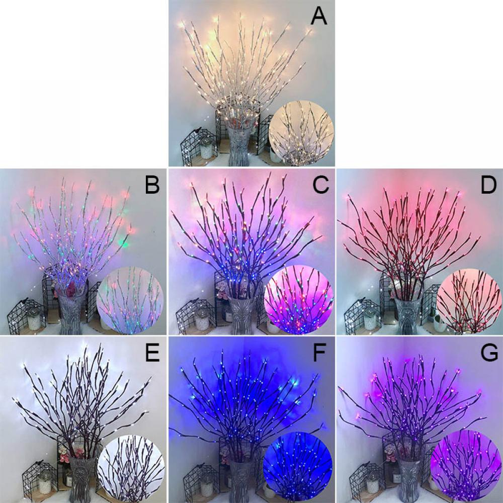 Nordic 5pcs Style Simulation Tree Branches Single 20 Lights Decoration